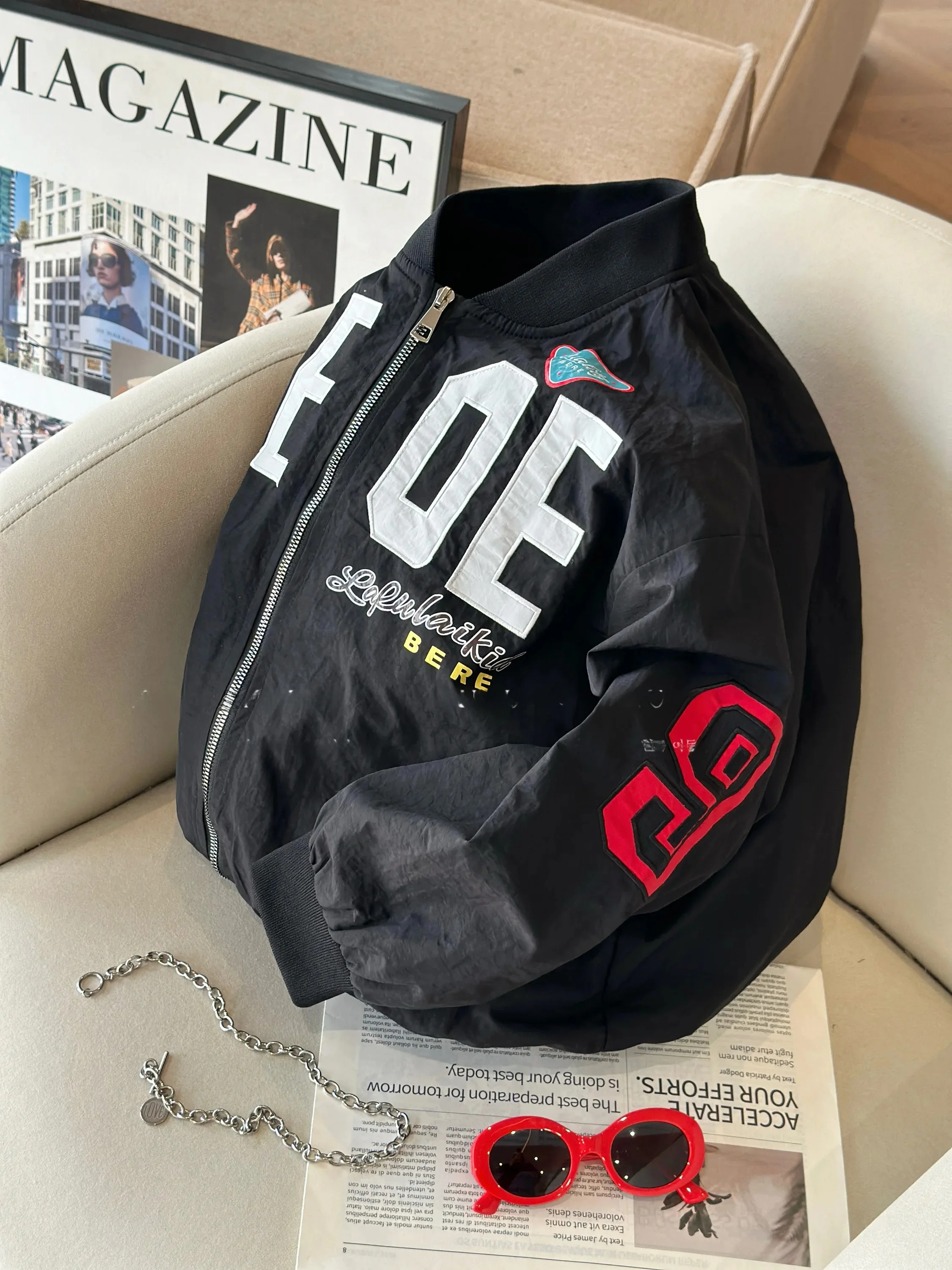 chaqueta-de-traje-de-carreras-unisex-para-ninos-ropa-de-primavera-y-otono-con-estampado-de-letras-estilo-beisbol-moderna-y-atractiva-para-ninos-y-ninas