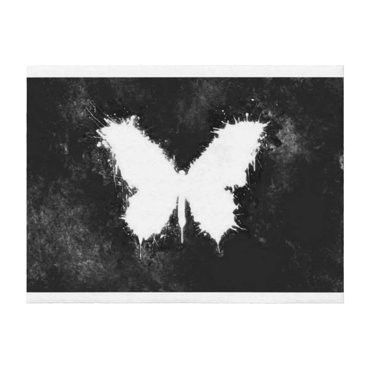 

White butterfly Throw Blanket Camping Thermal Baby Sleeping Bag Blankets