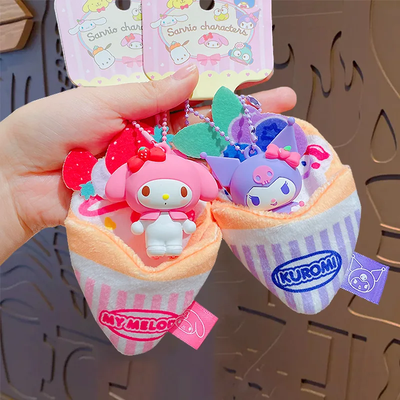 

Sanrio Baiwei Keli брелок для торта Kuromi подвеска на рюкзак Kawaii мультяшные автомобильные аксессуары мультяшный кулон детский подарок