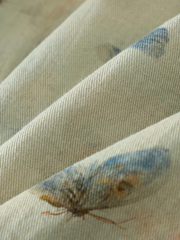 معطف نسائي من القطن والكتان من Thiened بياقة واقفة وأزرار لأعلى معطف مزدوج من القطن ساندويتش ملابس خارجية شتوية غير رسمية للتنقل