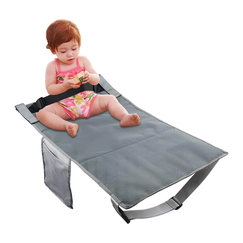 Kids Travel Airplanes Bed Baby Pedals Bed Portable Travel Footrest Hammock