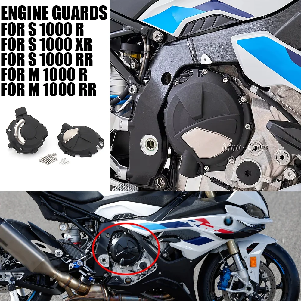 Engine Cover Protection  Engine Covers Protectors For BMW S1000R S1000RR S1000XR M1000RR M1000R S 1000 M 1000 S1000 M1000 R RR