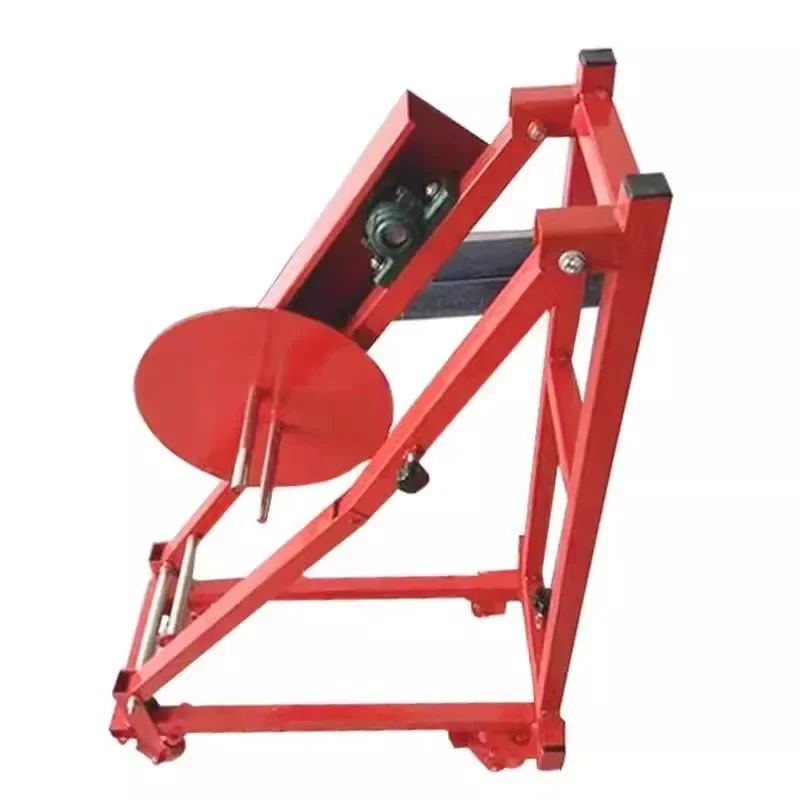 Mobile hose reel machine, manual electric fire hose reel