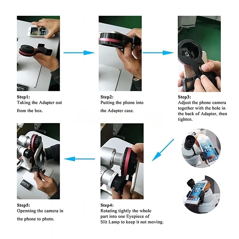 Adattatore oculare universale per telefono