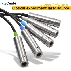 3MW 405/447/450/505/515/520/650/648/660/780/808nm Optical Experiment Laser Source Red Blue Green Violet 12mm Wxperiment Research