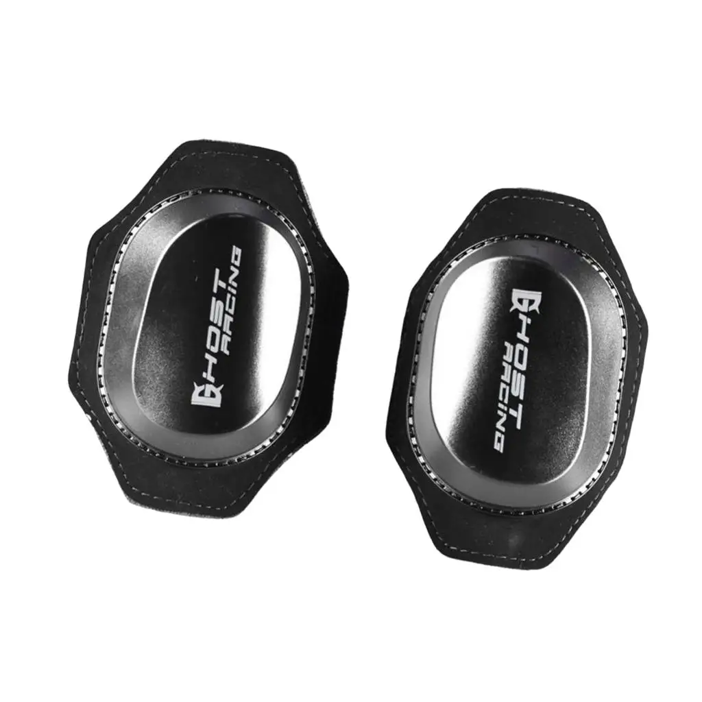 

Motorcycle Bike Racing Knee Protection Knee Pucks Sliders Pads Black