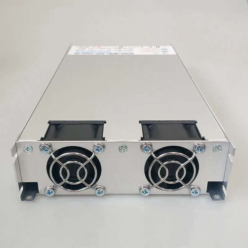 Alimentation à découpage PFC active RSP-1200-24V 48V 1U, tension constante Ultra fine et Source de courant 1000W