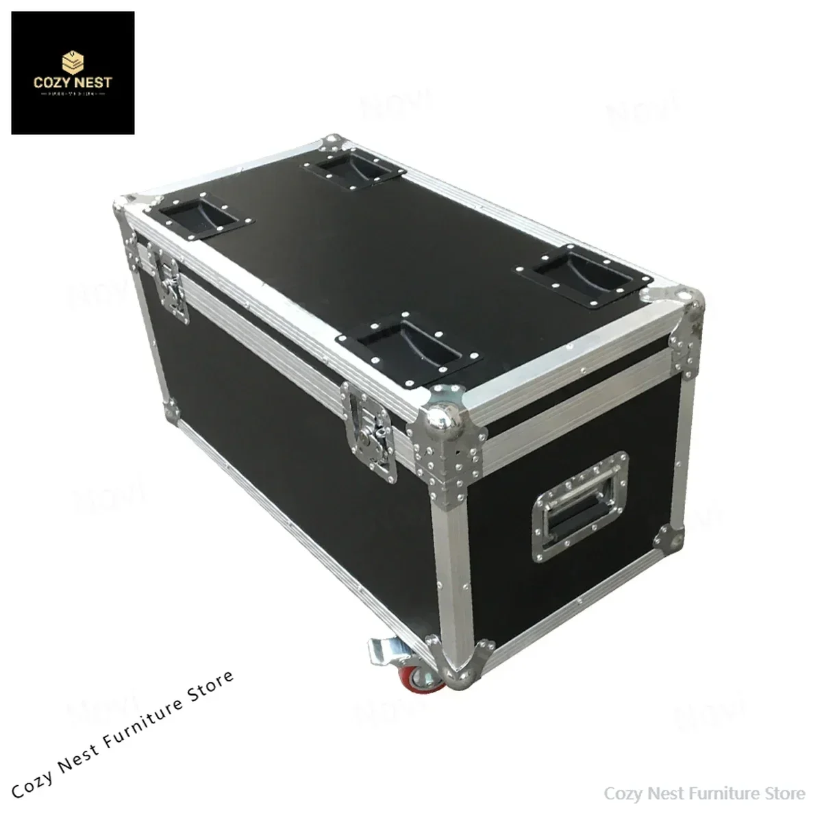 Waterproof Board Flightcase Wires Cables Trunk Stage Equipment Aluminum Flight Case Flycase Customized Flightcase with Wheels