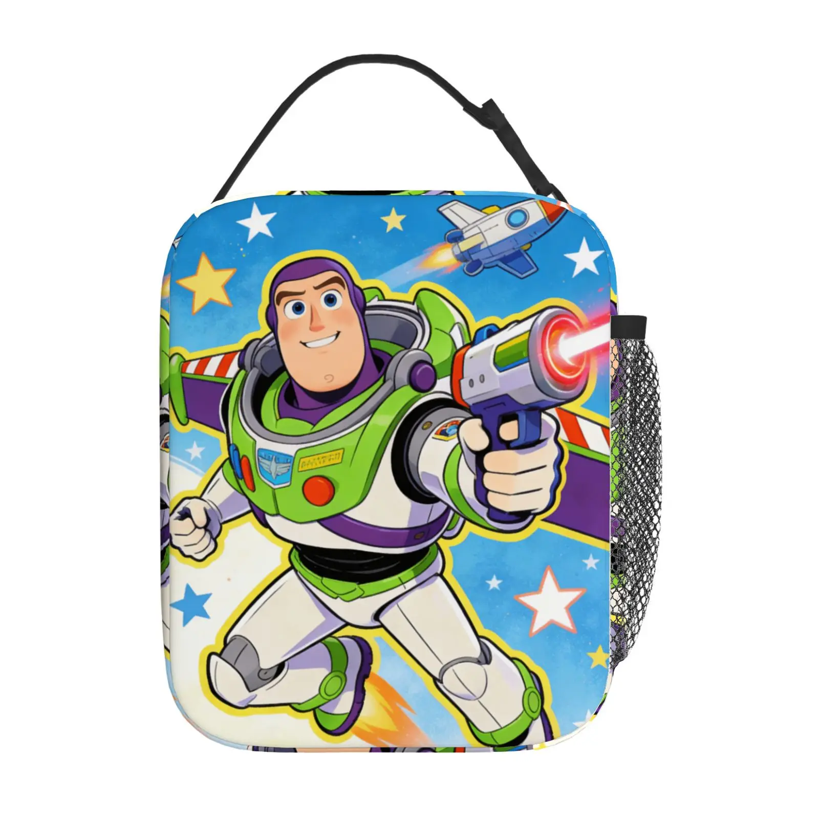 

1pc Buzz theme cute lunch bag, suitable for casual daily application, commuter lunch bag, gift