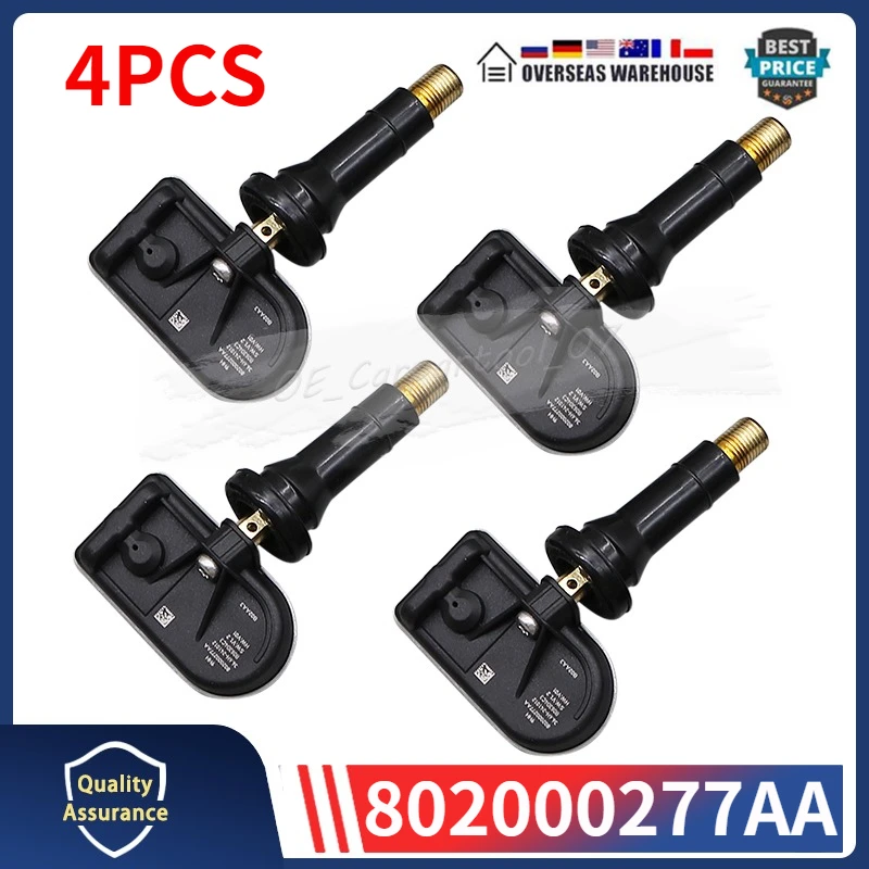 

4PCS/Lot Tire Sensor 802000277AA For Chery Omoda C5 TPMS Tyre Pressure Monitor System