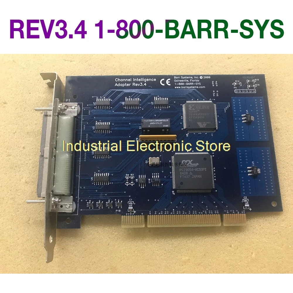 For BARR SYSTEMS SCSI Card barr adapter REV3.4 1-800-BARR-SYS