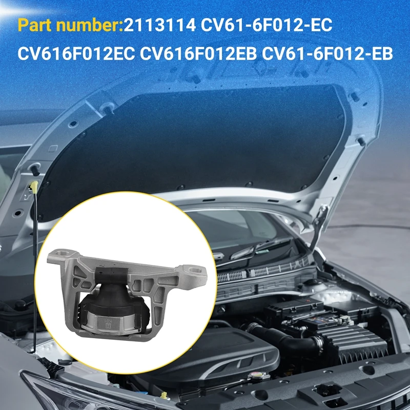 

Right Front Engine Mount Bracket Gasket 2113114 CV61-6F012-EC For Ford C-MAX 2015-2019 Focus Fiesta 1.0 CV616F012EB