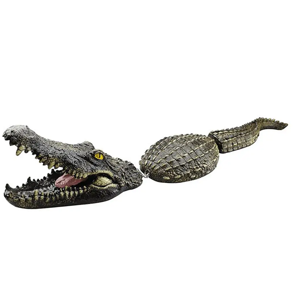 

Floating Ornaments Simulation Alligator Statue Water Decoration For Pool Pond Garden