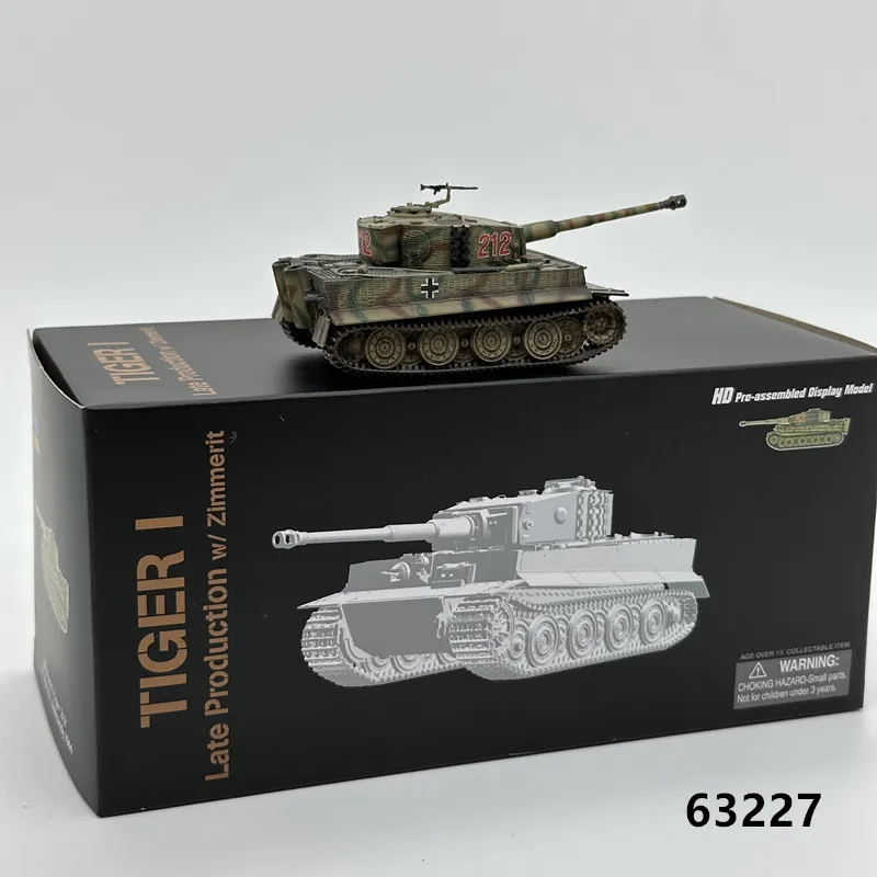 Modelo de tanque Dragon Armor 1/72 Tiger I Wittmann\'s Tiger 212 s.Pz.Abt.101, Normandia 1944 Coleção de soldado militar em estoque