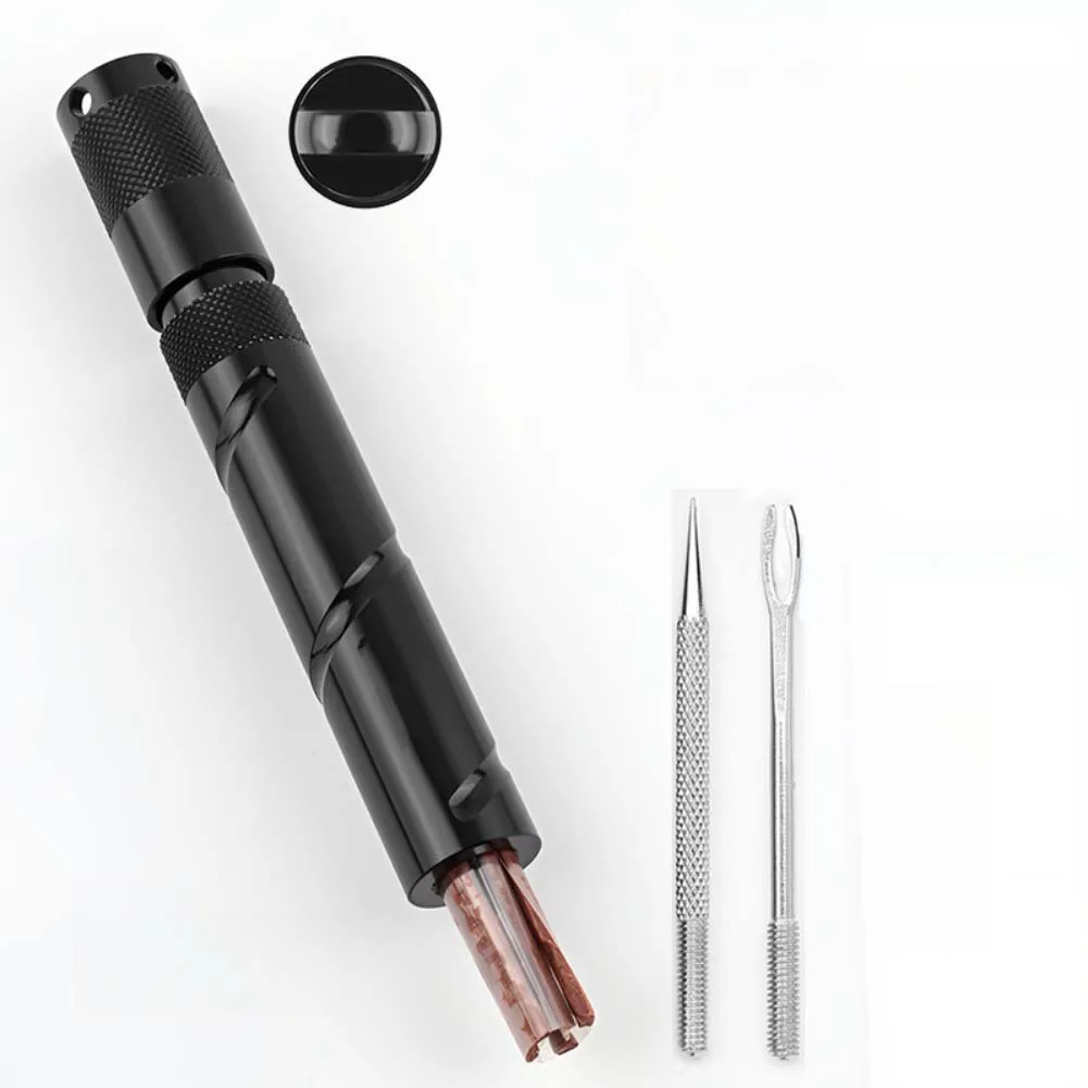 

Road Cycling Tubeless Tire Repair Bike Puncture Kit Tire Repair Tool For Bike Tool Black Anti-slip Textured Case