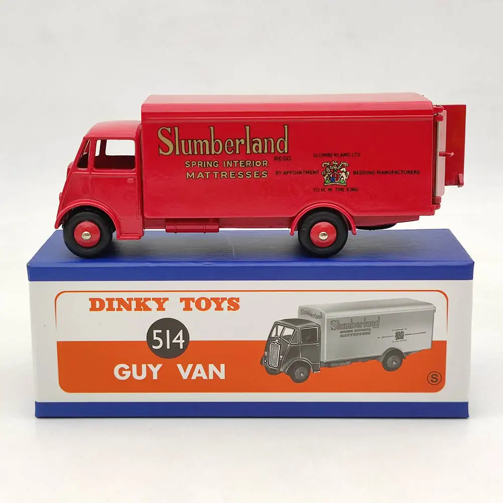 Dinky Toys 514 Guy Van Slumberland Diecast Car Models Mint/boxed Atlas Editions Collection Used