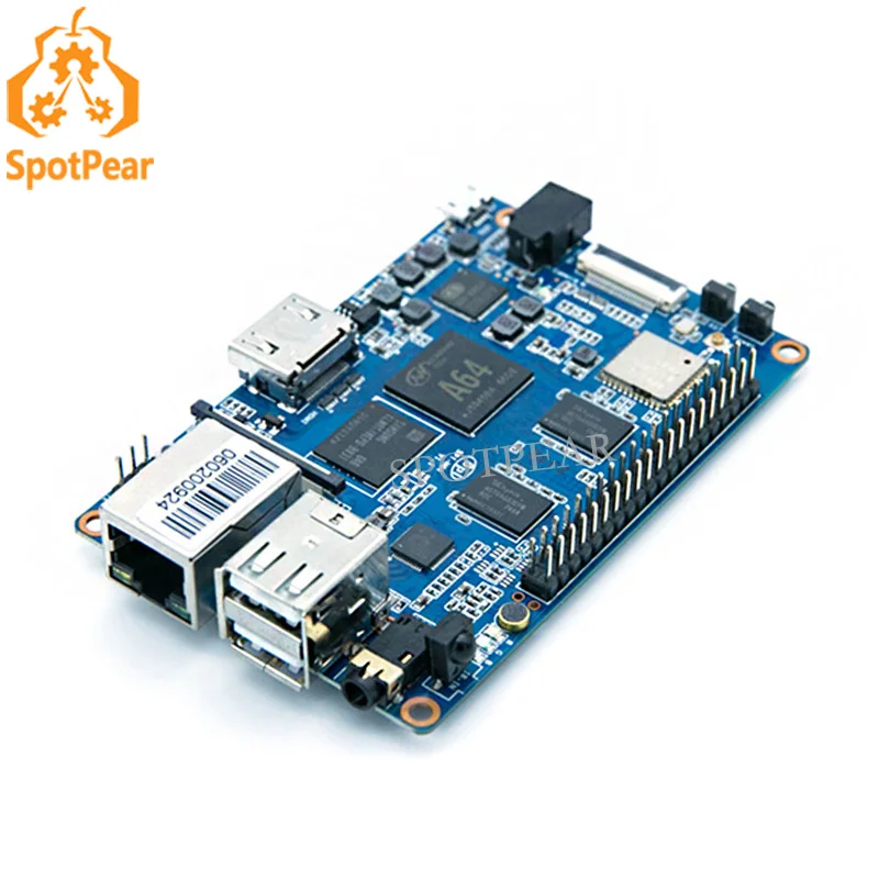 

Banana Pi BPI-M64 development board 64-bit quad-core mini single board