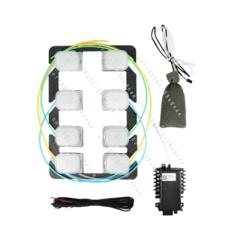 Adapted seat massage modification kit non-destructive pneumatic massage main and co-pilot full set of accessories