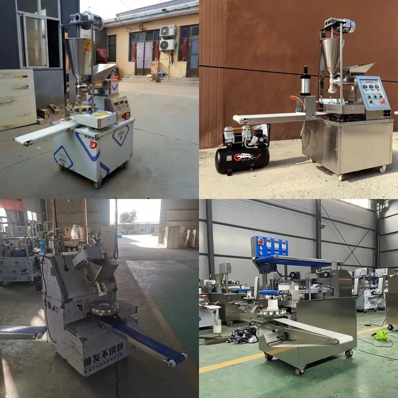 For Breakfast Shop Imitation Handmade Bun Machine For Canteen Automatic Steamed Bread Bun All-in-One Machine For Small