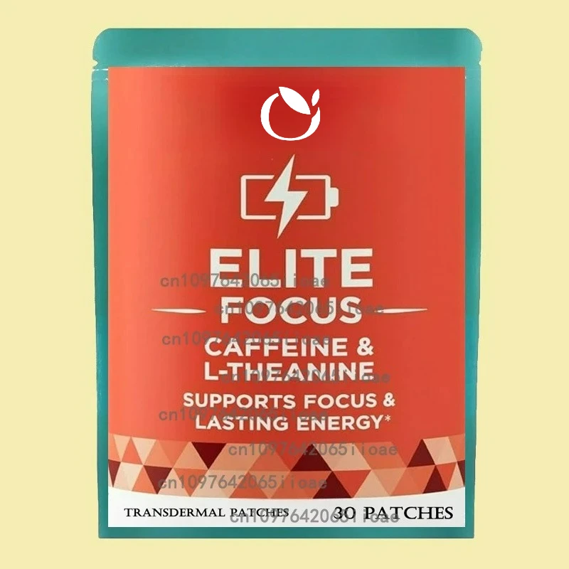 30 Patches Focused Energy Transdermal Patches with L-Theanine Focus & Performance Brain Booster