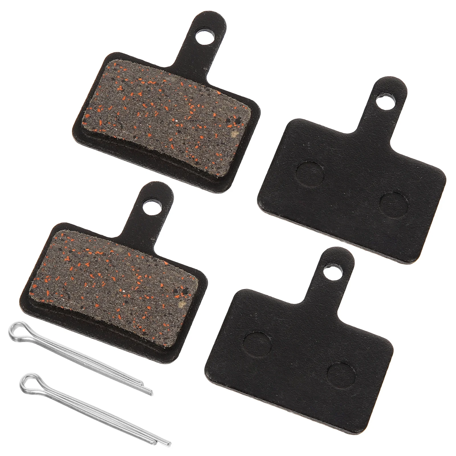 

1Set Bicycle Brake Pads Resin Material Mountain Bike Disc Brake Replacement Thick Wear Resistant for Road City Folding Bikes