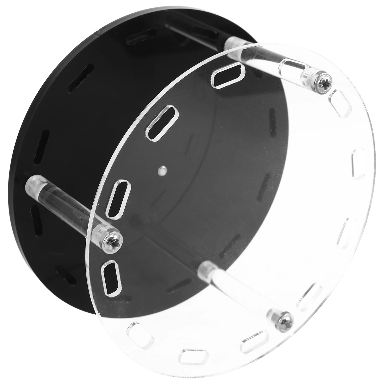 

Black 12-Hole Rotating Tweezer Holder Stand Detachable Lash Extension Tool Organizer Eyelash Supplies Storage Rack for Mobile