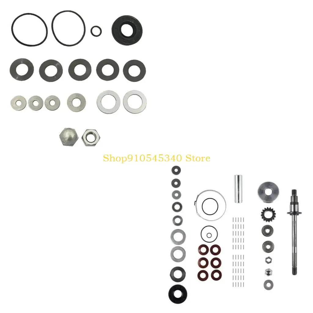 U2JA Replacement Turbocharger Rebuild Set for 215HP/255HP/260HP Models, Shaft Hardware Washer Parts and Metal Service Pieces for