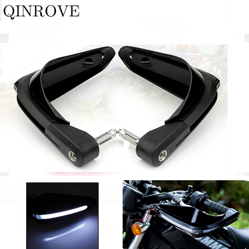 

Motorcycle Handguard Handlebar With LED Light ABS Hand Guard Universal For KAWASAKI Z400 Z650 Z750 Z800 Z900 YAMAHA MT07 MT09 10