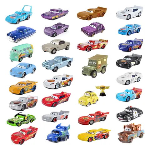Disney Pixar Cars 3 Toys Lightning Mcqueen Mack Uncle Collection 1:55 Diecast Vehicles Alloy Car Toy Model For Children Gifts
