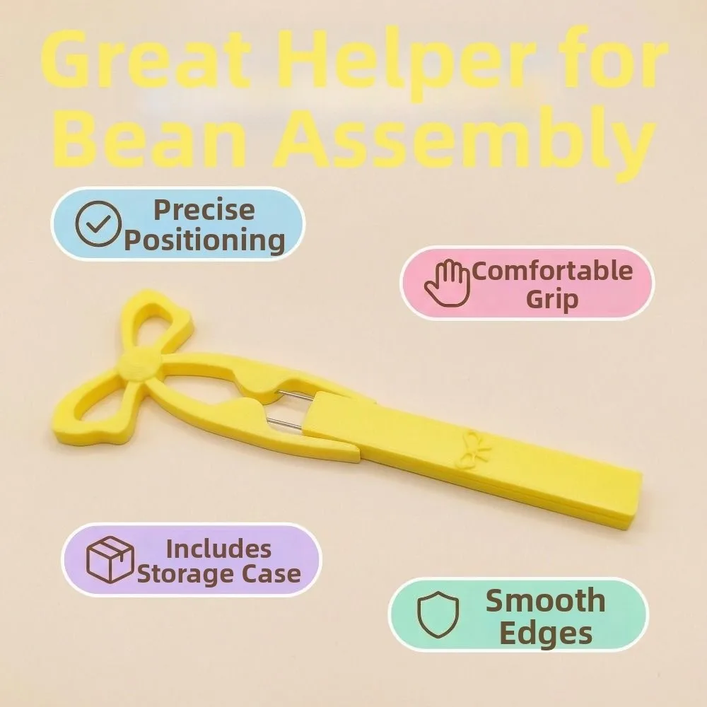 Plastic Fuse Bead Tool Non-Slip Grip Multifunctional Fuse Bead Tweezer Bead Grasping DIY Bead Picking Tool Educational Projects