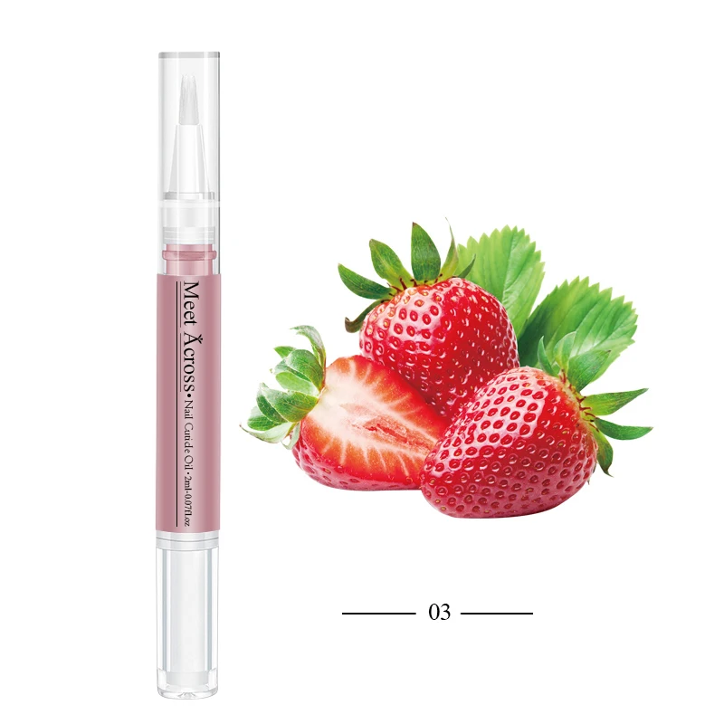 Nagelvoeding Olie- en nagelriemolie Pen Nagelverzorging Fruitsmaak Nagelriem Revitalizer Behandeling Manicure Verzachten de huidbescherming