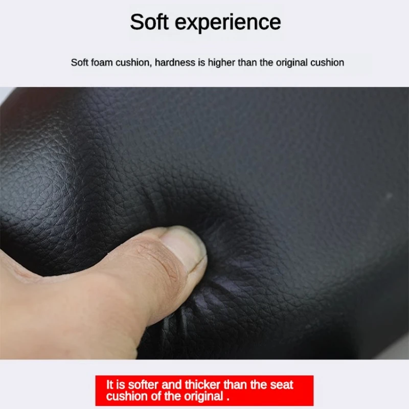 Electric Bicycle Rear Seat Cushion Thickened Comfortable Waterproof Seat Cushion Bicycle Rear Shelf Children\'s Soft Cushion