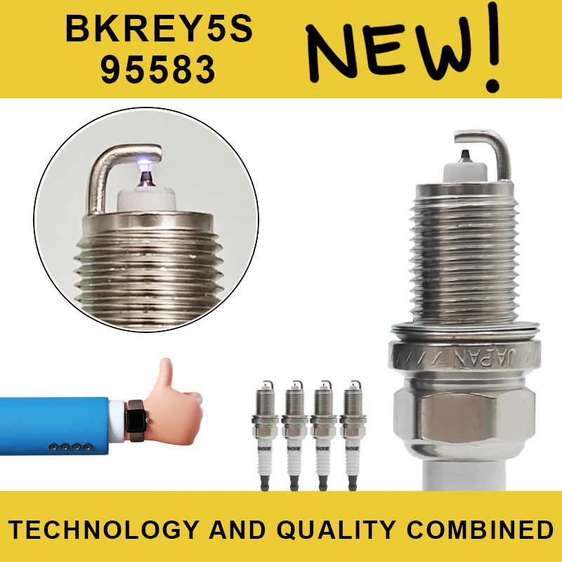 4/20pcs BKR5ES11 93385 Iridium Spark Plug For Toyota Mitsubishi Lada Honda Suzuki Ford Subaru For BKREY5S 95583