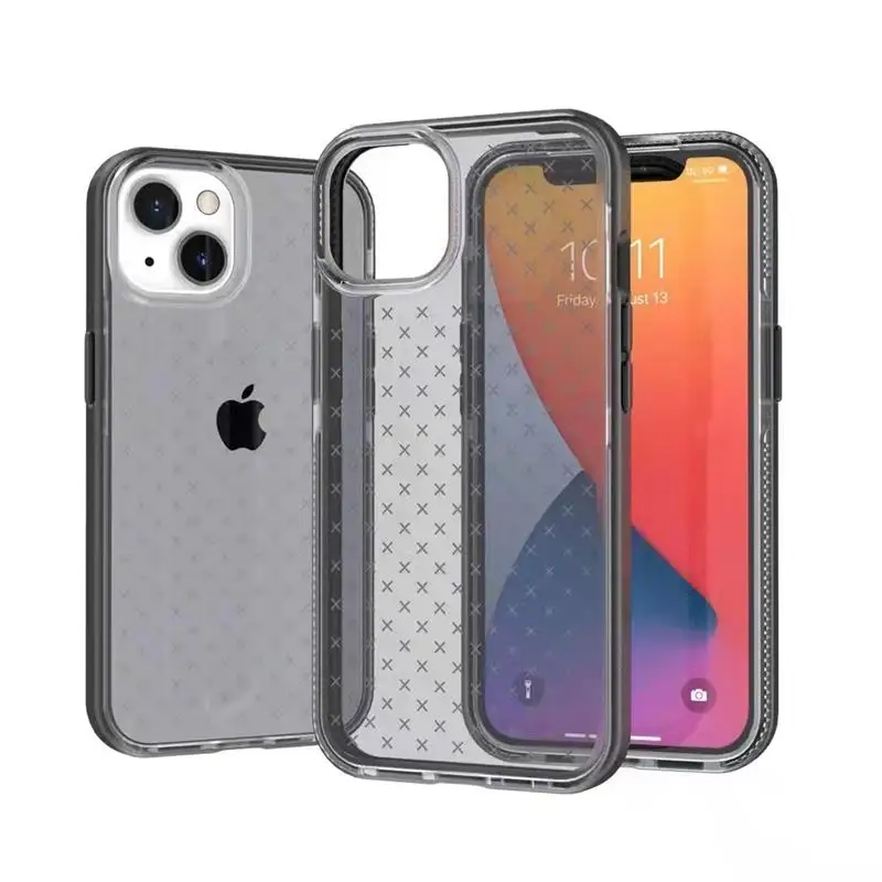 MULTI-DROP PHONE Protection TPU+D3O Ultra Thin EVO Check 21 Case for New 2021 iPhoneas 6.1 Crashproof for Iphoen 13 pro max tech