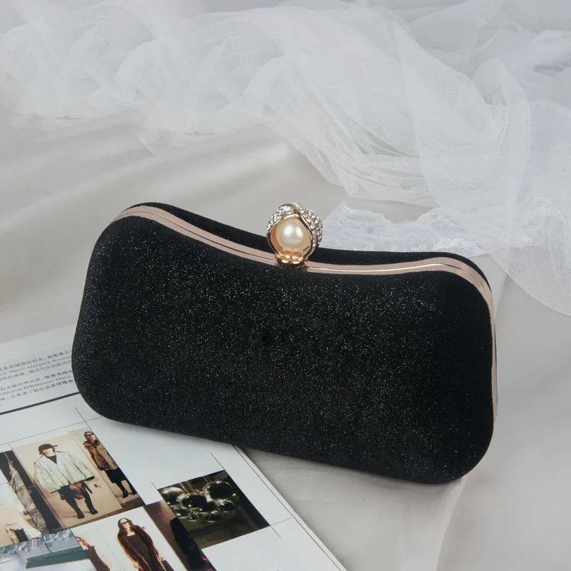 

New Velvet Handbag With Gold Foil Accents Vintage-Inspired Socialite Evening Clutch Bridal Evening Bag Glamorous Evening Handbag