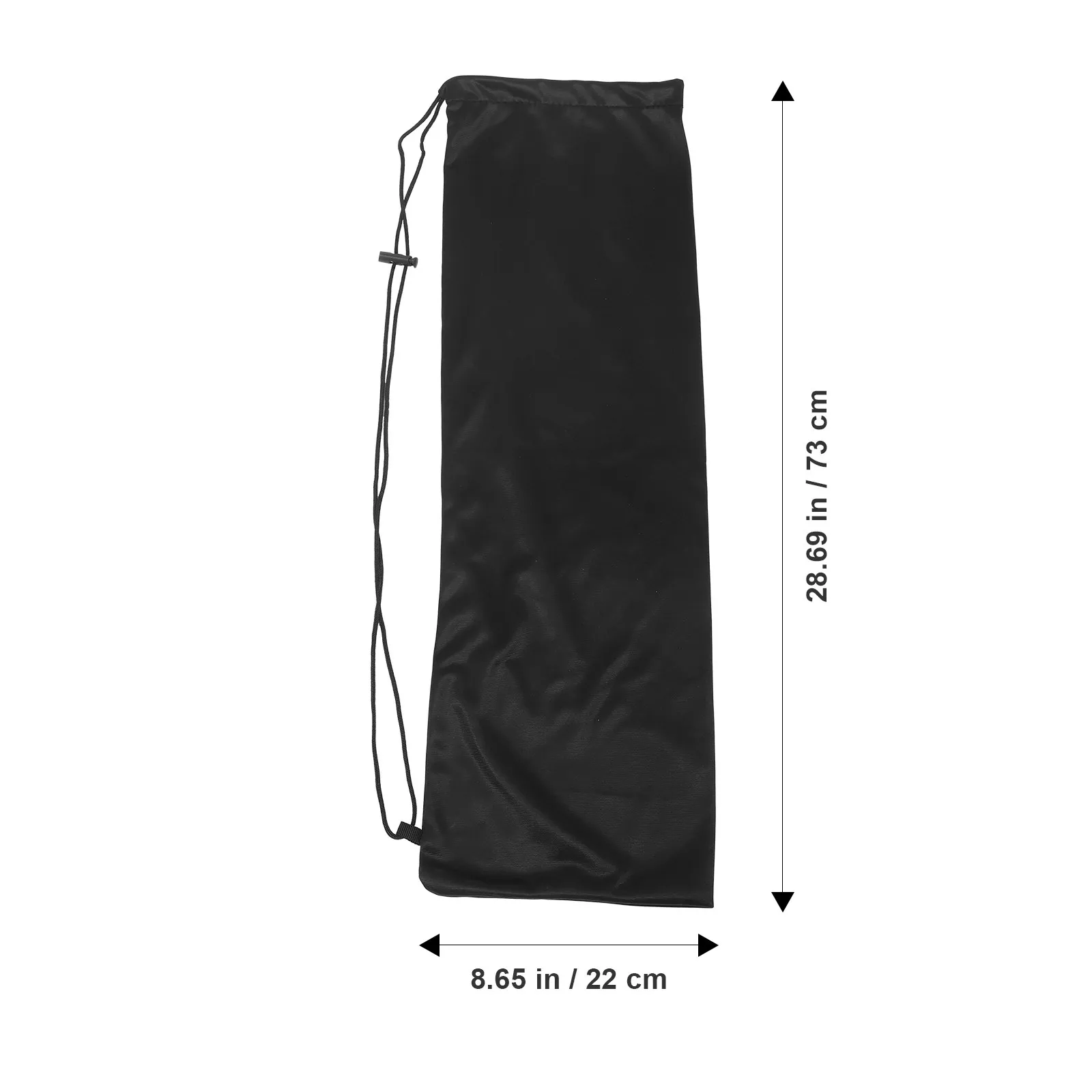 Badminton Racket Bag Portable Single Compartment Drawstring Pouch for Outdoor Sports and Travel