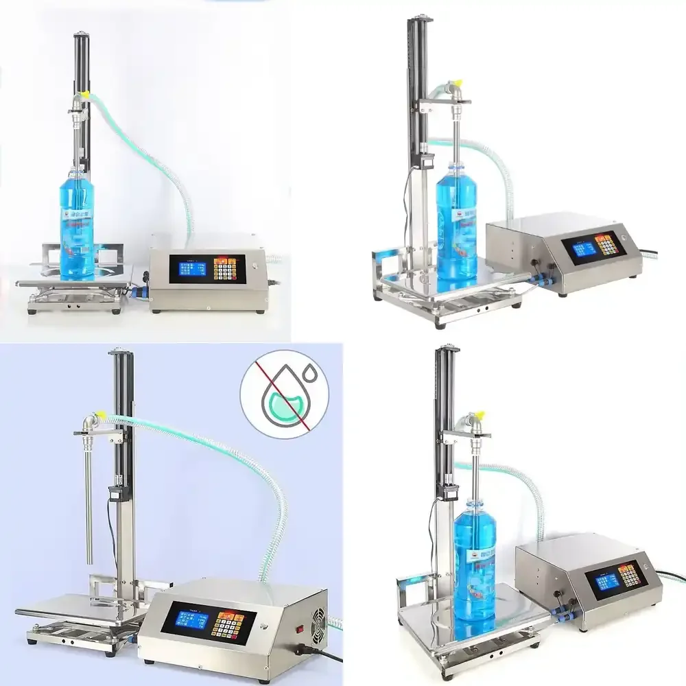 

Lifting Design Filling Machine with Digital Control Panel for Viscous Liquid Including Beer Shampoo Adhesive and Detergent
