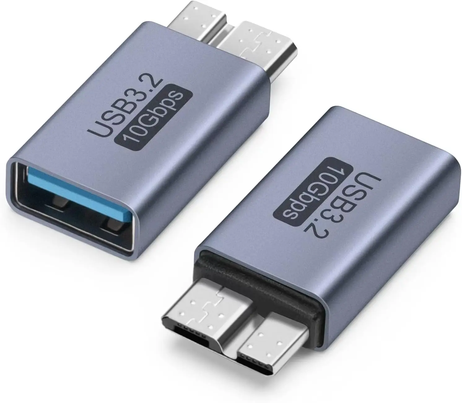 USB C auf Micro B Adapter USB 3.0 10 Gbit/s Festplattenkabel USB C kompatibel mit Toshiba HDD Seagate WD Galaxy S5 Note 3 HDD usw