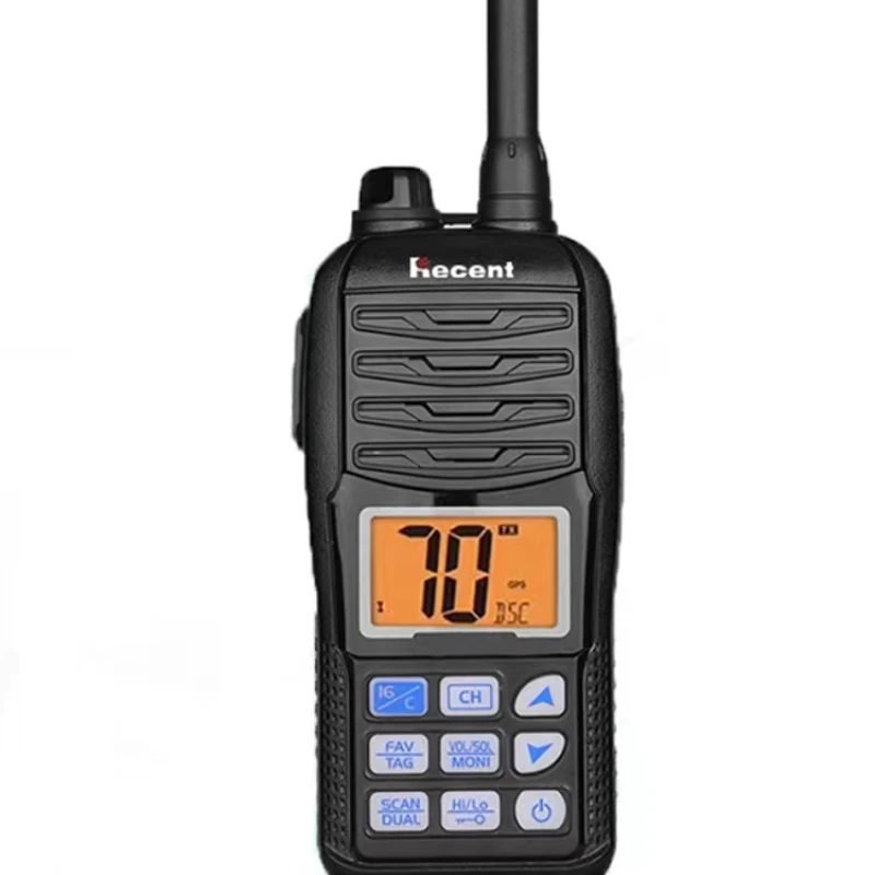 Recent RS-36M VHF Marine Radio RS36M IP67 Waterproof Handheld Float Radio Stadion 5W LCD Display Communicator
