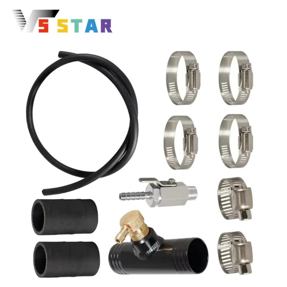 

Прочный 1/2 "алюминиевый комплект для установки дизельного топлива, монтажный комплект для подачи, вспомогательный резервуар для переноса топлива для Dodge Chevy GMC, черный OCC-1063