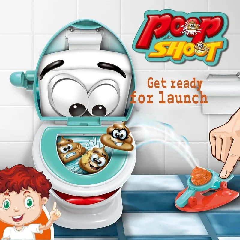 Poop Game Toilet Toy with 12 P - огляд і ціна Kids Toys Under $20