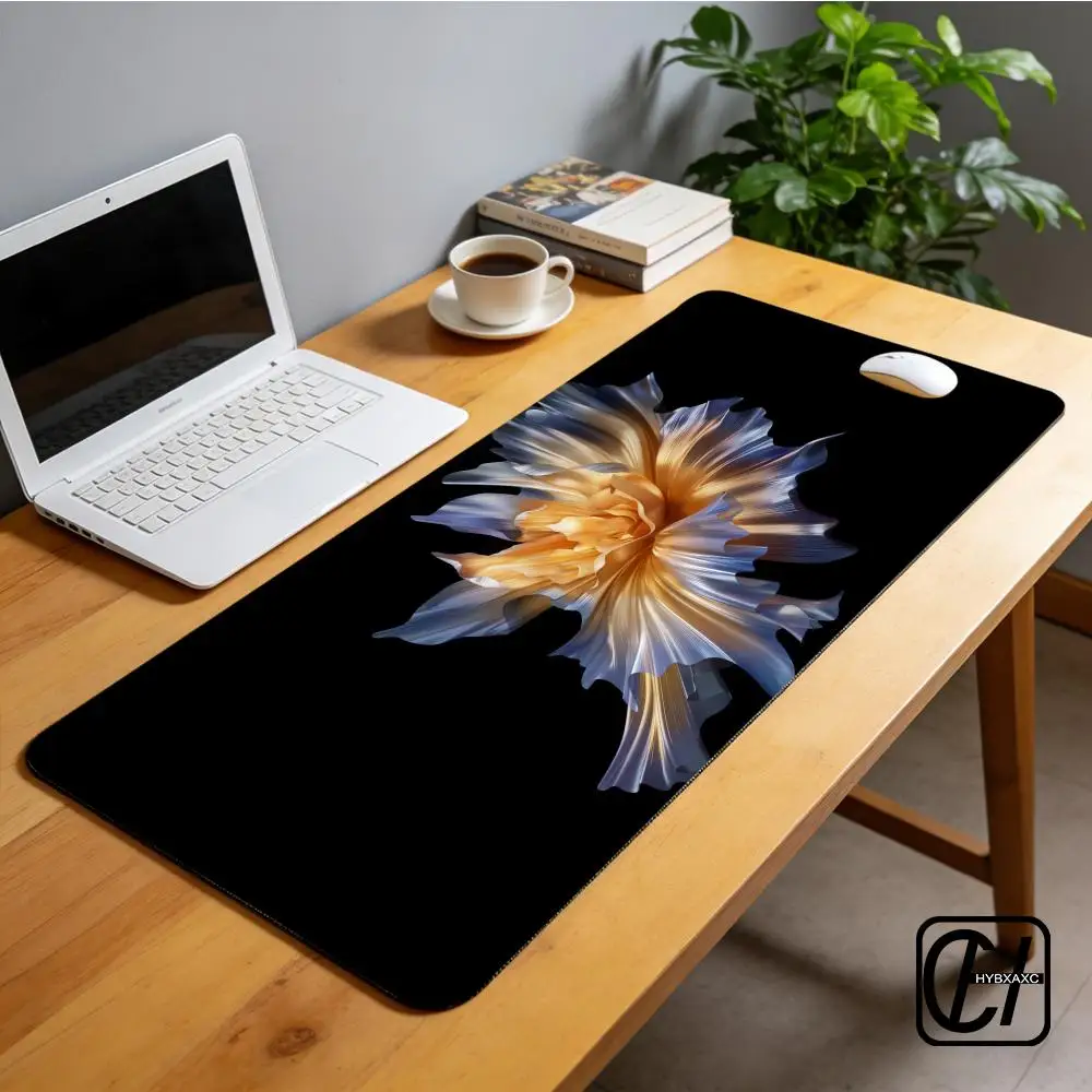 Mouse Pad Beautiful Flower Desk Mouse Pad Cute HD Desk Pad Extended Gaming Keyboard Mats Large XXL Gamer Mousepad 90x40 XAXC