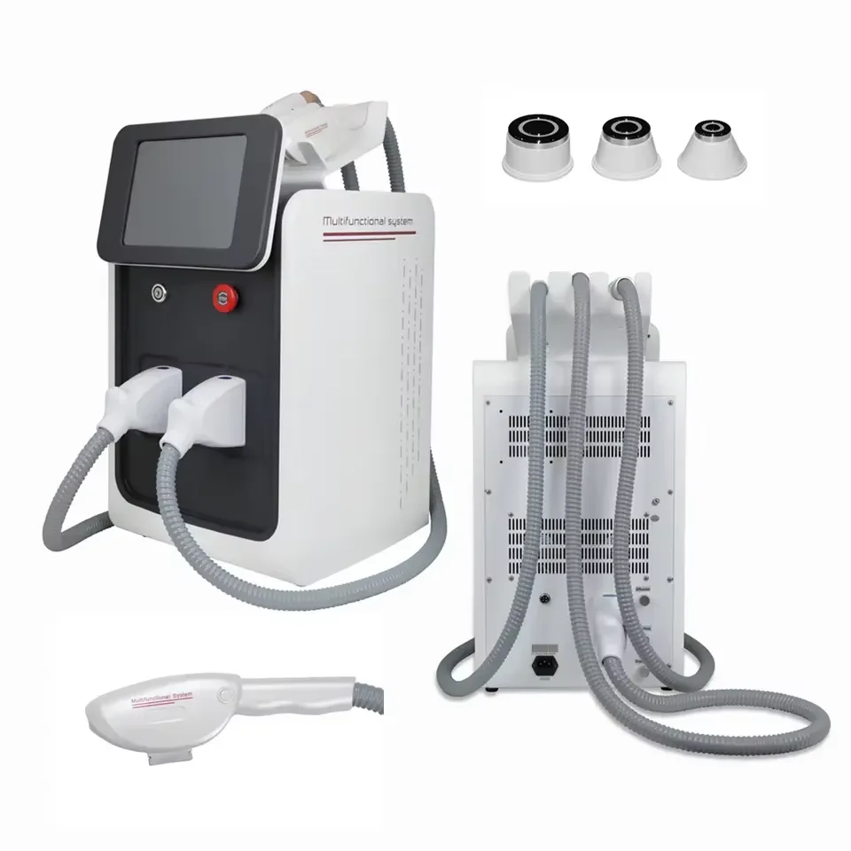 Portable Multi-function IPL OPT Hair Removal Machine Permanent Painless Epilator Skin Rejuvenation Anti-aging Beauty Equipment