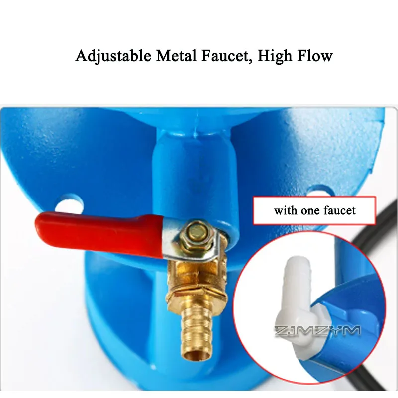 40W 220V Submersible Water Pump for Edge Grinder 3m Head 12L/min Adjustable Metal Faucet Low Noise Circulation Cooling Pump