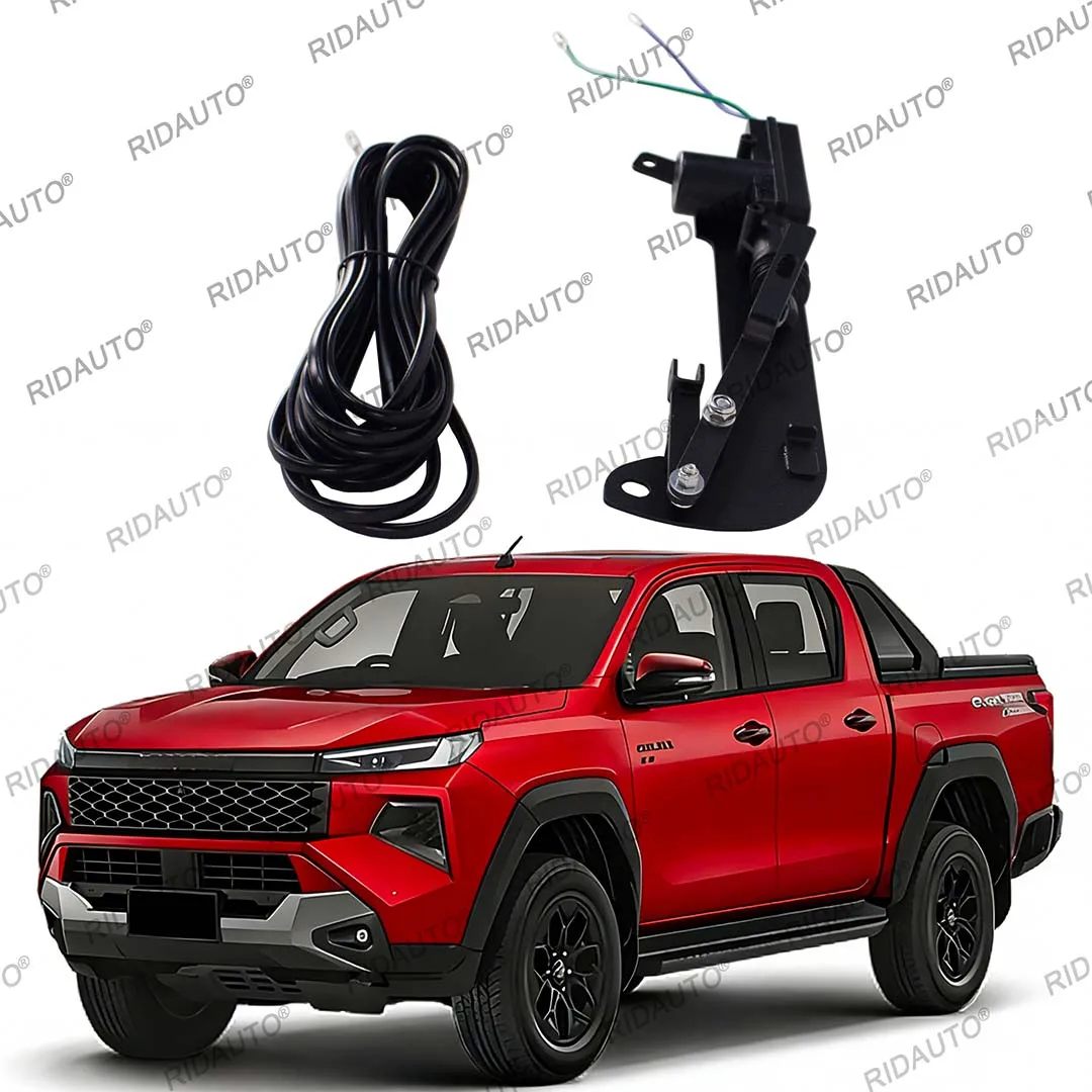 Tailgate Central Lock Kit Pop Lock Rear Gate Door Security Electric Lock For Hilux 2026 Travo-e Overland Tail Lock Accessories
