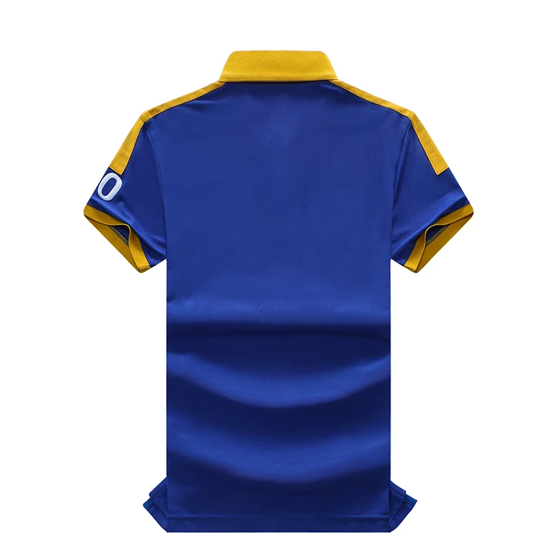 New Arrivals Men's Polo Shirt Sweden Collar T-shirts Classic Breathable 100% Cotton Man Plus US Size Clothing xs-7xl