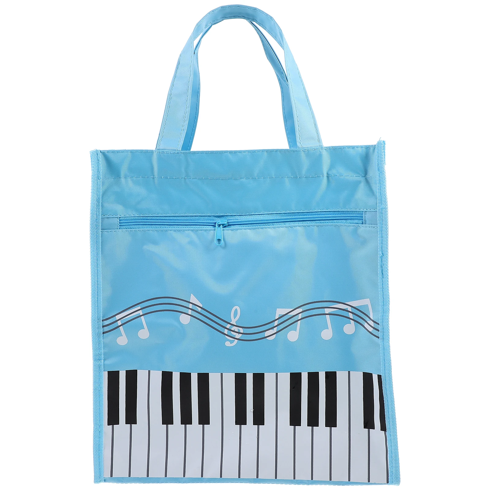 

Pink Large Music Bag Waterproof Sheet Storage for Keyboard Accessories Musical Instrument Gig Pouch Score Holder
