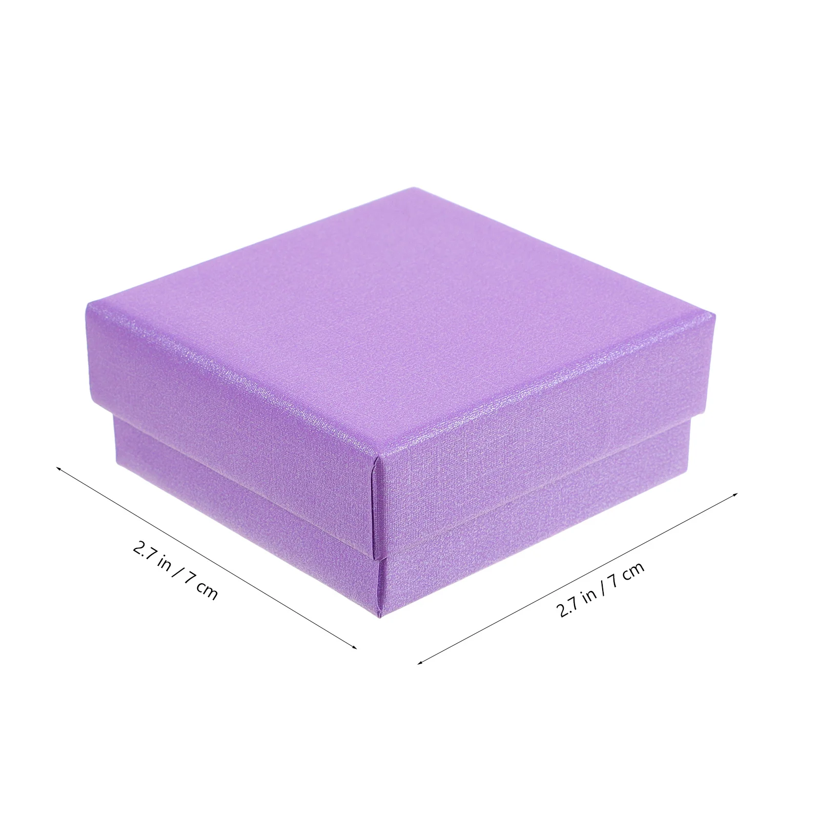 12Pcs Jewelry Storage Boxes Small Paper Gift Box Square Retro Organizer for Earrings Necklaces Rings Bracelets Jewelry Gift Box