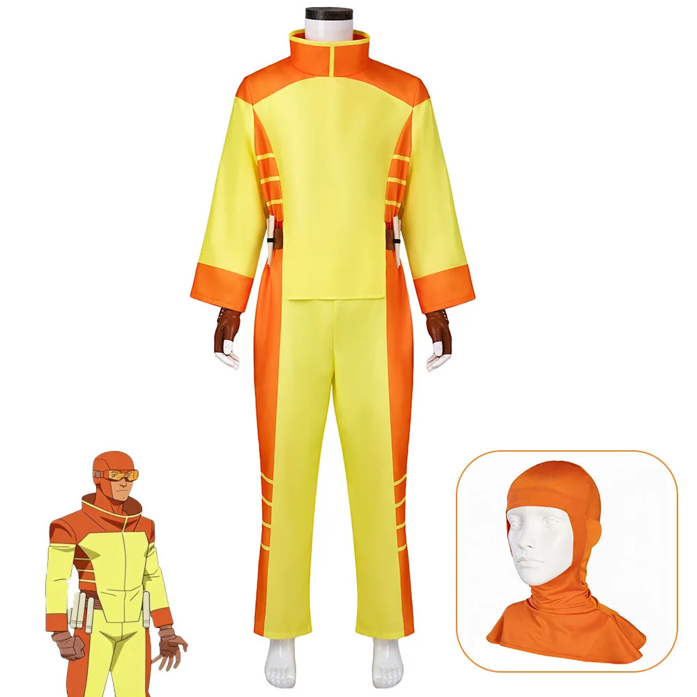 Fancy Dress Cartoon Invincible Rex Splode Cosplay For Men Battle Suits Man Costume Halloween Adult Male Fantasia Party Outfits