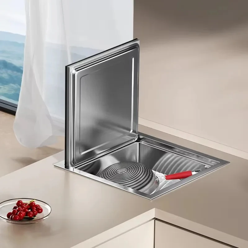 Electric Stainless Steel Countertop Dishwasher Singles & Couples 1-Hour Cycle 5 Place Settings for RV Use